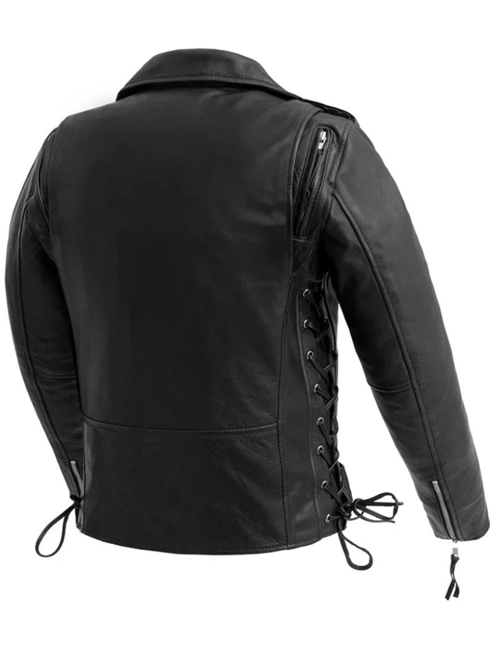 Rebel Queen Women's Motorcycle Leather Jacket - Picture 2 of 2